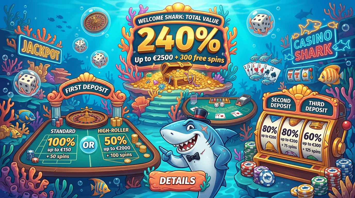 Licensed Canadian online casino welcome screen visual